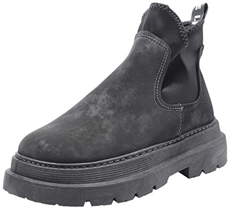 Generico Stivali Donna in Offerta Stivali Campagna 41 Scarpe da Uomo Scarpe Scarpe Casual di Alta Adatte per Camminare Scarpe Casual Stivali Pioggia Gomma Scarponi da Lavoro (Grey, 42)