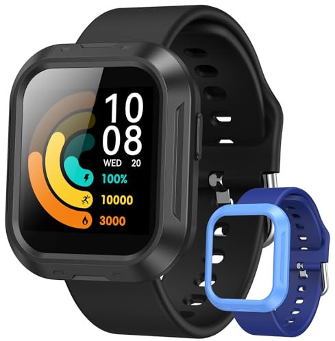 Parsonver smartwatch bambini 6-16 anni, IP68, orologio fitness tracker per ragazzi con abitudine, frequenza cardiaca, monitor del sonno, 20 modalità sportive, pedometro, ragazzi