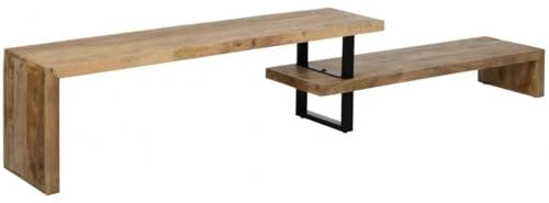 IXIA – Mueble TV madera de mango y metal 265 cm