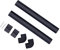 Srliya 32 Mm en Aluminium de Gouttières en Eau de Pluie à la Serre, Drainage Facile, Petites Serres, Pipe de Bouffées d'eau de Gouttière en Aluminium pour Les Fournitures de Serre