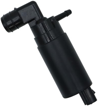 Ludom Pompe à Jet de Lave-Glace Avant Simple Sortie Simple Noire 85330-05030, 85330-05031 Compatible avec T25 T22 Corola E11 E12 Yaris/Vitz 1999-2005