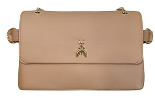 PATRIZIA PEPE ledertasche damen, beige