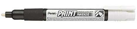 PENTEL Marqueur permanent PAINT MARKER MMP20, blanc