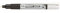 Pentel SMW26-WO Wet Erase Marker, Feucht abwischbar, Keilspitze, 1 Stück,Weiß
