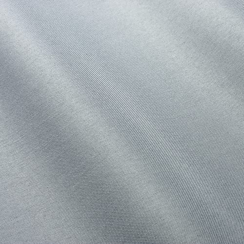 1buy3 – Polyesterstoff “Oxford 600D” für Campingzubehör, Abdeckplanen, Kissenbezüge, Outdoorbekleidung & Co – Meterware mit 150cm Breite – reißfest & pflegeleicht (Farbe 18 / Silbergrau)