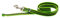 Gummierte Leine ohne Handschlaufe - grün, 100 cm (1 m)