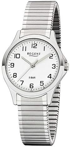 Regent Damen Analog Miyota 2035 Uhr mit Edelstahl Armband 12310162