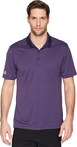 adidas Herren Golf Performance Polo XL Violett/Grau Zwei