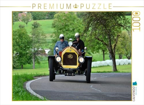 CALVENDO Puzzle EIN Motiv aus dem Kalender REO Roadster 1916 | 1000 Teile Lege-Größe 64 x 48 cm Foto-Puzzle für glückliche Stunden