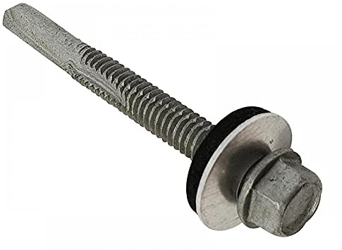 TechFast Heavy Duty Sheet to Steel Roofing Screws | 5.5 x 40mm | Elementech | Box 100