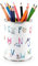 Stiftebecher Tier ABC Aquarell inkl. 12 Dreikant Buntstiften| Kinder Stifteköcher Stiftehalter Schreibtisch Organizer Buchstaben Alphabet