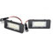 AUTOXBERT 2 x LED Kennzeichenbeleuchtung Für Audi A1 S1 A4 B8 A5 Q5 A6, 6000K 24SMD LED Kennzeichenleuchten Für VW Golf MK6 / Passat B6