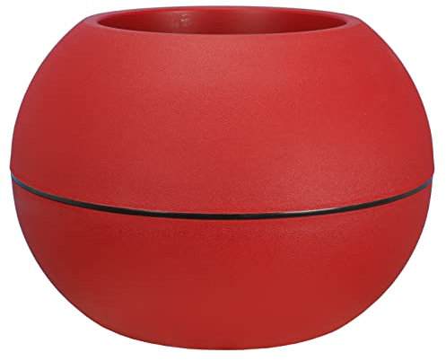 Granit Boule, 40cm Diamètre, Rouge