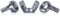 YoiYee M10 Wing Nut, 304 Stainless Steel(A2-70), Pack of 10