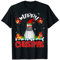 Frohe Weihnachten Cool Christmas Elf Badmintonspieler Liebhaber T-Shirt
