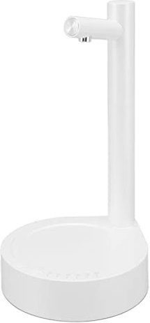 Asixxsix Bomba de Botella de Agua Portátil,Dispensador de Botella de Agua con Carga USB,Bomba de Agua Potable Automática,Bomba Dispensadora de Agua Inalámbrica,Interruptor de Botella Agua (Blanco)