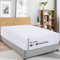 Utopia Bedding Queen-Size-Spannbetttuch – extra tiefe Tasche – 53,3 cm tiefe Tasche – weiche Mikrofaser, schrumpft und lichtbeständig, pflegeleicht, nur 1 Spannbetttuch (weiß)