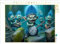 CALVENDO Puzzle Group of Trolls with Blue Hair | Lege-Größe cm Foto-Puzzle für glückliche Stunden