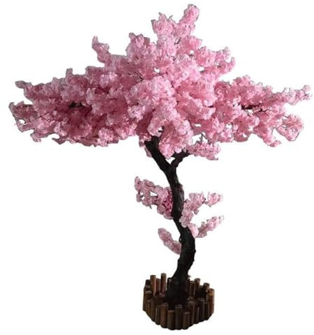 Kunstbaum Künstlicher Kirschbaum, künstlicher Baum, großer Simulationsbaum, lebensechter Kunstbaum für den Innen- und Außenbereich, künstliche Pflanzendekoration lebensecht