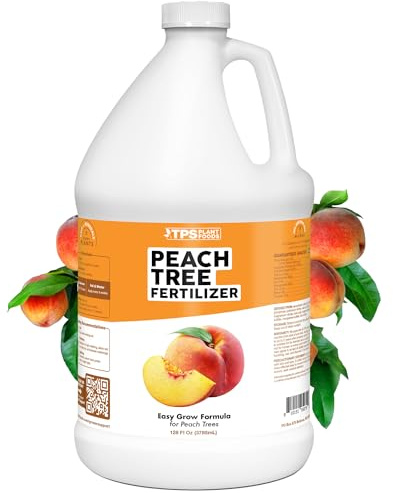 Peach Tree Fertilizer – Liquid Plant Food for Healthy Growth, 1 Gallon