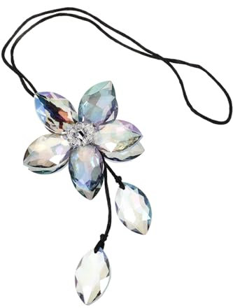 Supvox 1stück Kristall Rückspiegel Mit Herz-rhinestone Und Bunten Perlen Dekoratives Auto Zubehör Für Innenraum Elegantes Hängedekor Für Rückspiegel Und Fenster Robust Und Stilvoll