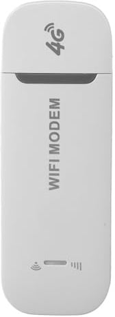 Tragbares 4G USB WLAN, 4G LTE USB WLAN Hotspot, Tragbares USB Mobil WLAN, Unterstützt 10 Geräte, WPA WPA2 WLAN Verschlüsselung, Mobiles WLAN für Reisen, Zuhause und Im Freien