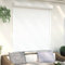 ShGaxin Rollladen Aluminium, Aussenrolladen, Schrank Rollo, Außenrollo, Sonnenschutzrollo Außen, 140 x 150 cm Weiß