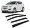 CarJoy Windabweiser Luftabweiser Regenabweiser Seitenfensterabweiser Kompatibel mit Hyundai Tucson 2015-2021 Autofenster Regenschutz Regenabweiser Anklebbare Deflektoren Externe Passform 4 Stück