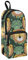 Federmäppchen mit Palmblatt-Löwen-Design, großes Fassungsvermögen, Stifttasche mit Fach, Schüler-Form, Schreibwaren-Organizer, Federmäppchen, Marker-Etui für Schule, Büro, Arbeit, Palmblatt-Löwe,
