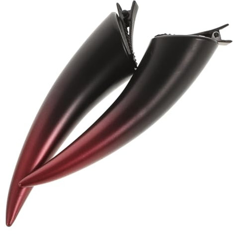 DIYEAH Gothic-Teufelshörner: 1 Paar Halloween-Hörner Haarnadel-Hörner Halloween-Cartoon-Haar-Accessoires Einzigartige Cosplay-Haarspangen Für Halloween