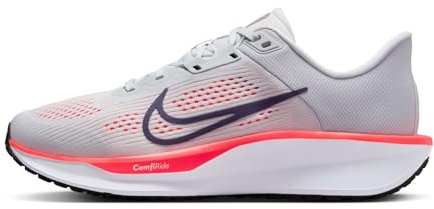 Nike Quest 6, Zapatos con Cordones Mujer, Photon Dust/DK Raisin-Hot Punch-White-CR, 40.5 EU