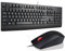 Lenovo Traditional Wired USB UK QWERTY Keyboard & Mouse Combo (00XH726 & 00PH133) – Full-size, Numeric Keypad, Adjustable Height, Optical Sensor, 1600 DPI, Ambidextrous, Black (New)(Renewed)