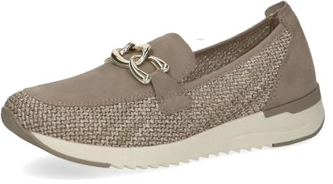 CAPRICE Slipper Materialmix Leder/Textil G-Weite