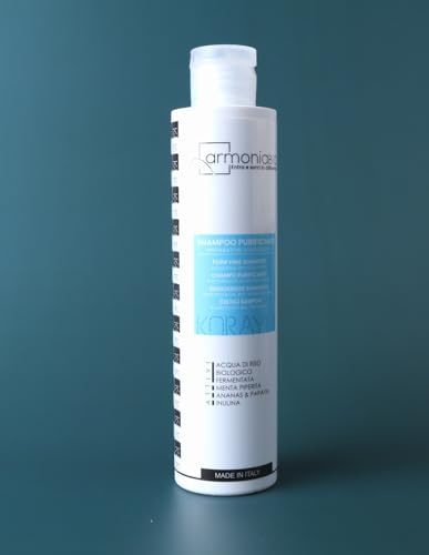 Shampoo Purificante BIO, Preparatorio Tintura vegetale, Henné, AIAB - ArmoniaBio - Korayu