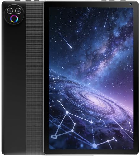 Vekoy Tablet 10 Zoll Android 15, Tablets 16 GB RAM 1 TB erweiterbar, Android Tablet 800 x 1280 HD, 5G WiFi, BT5.4, 5MP Dual Kamera, Tab PC 5000 mAh Akku, GMS Widevine L1 (Schwarz)