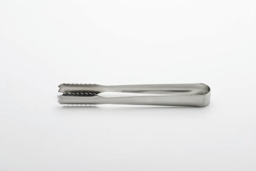 Weis 12918 Eiswürfel-/Gurkenzange, Edelstahl, Silber, 18 x 3 x 3 cm