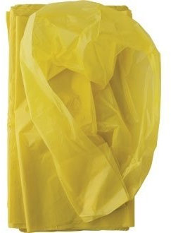 Winware Colour Coded Bin Liners (Colour coded refuse sacks for easy identification of waste.) Colour: Yellow