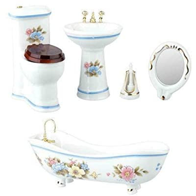 Puppenhaus Miniatur Badezimmer T5468