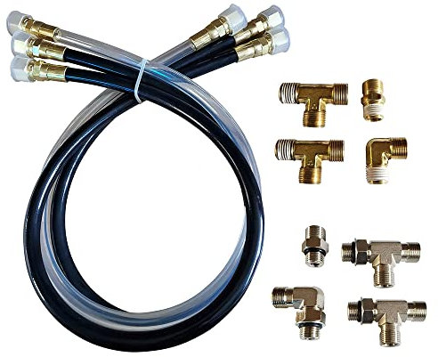 Octopus Autopilot Drives OC17SUK42, 30 Hose & Fitting Kit Including Orb NPT Helm Fittings,One