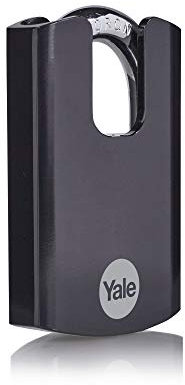 Yale Edelstahl-Hangschloss - maximale Sicherheit, 63 mm