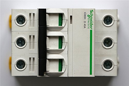 ACTi 9 Ic60h MCB, 3P, 40 A, courbe, D, 10 kA Disjoncteur