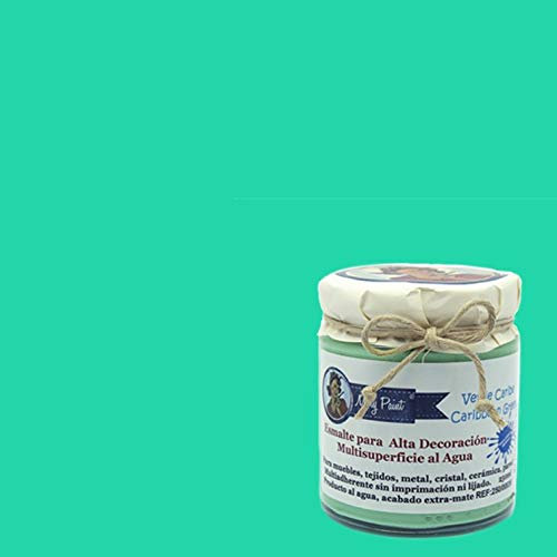 Pintura Multisuperficie al agua Mate efecto Chalk 250 (Verde Caribe)