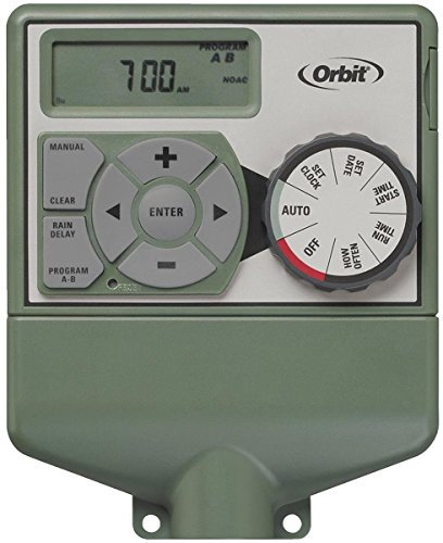 Orbit 6 station Easy Dial sprinkler timer W/Smart Budgeting irrigazione controller automatica Lawn & Garden irrigazione