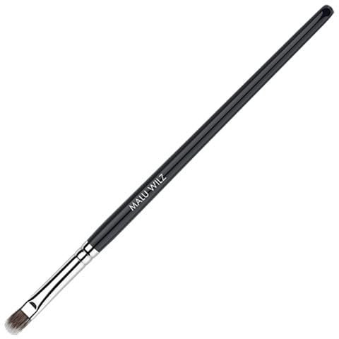 Malu Wilz Eyeshadow Brush Small - Lidschatten Pinsel, Make up Pinsel, Sanftes Auftragen des Lidschattens, Geeignet für Puder- und Cremelidschatten