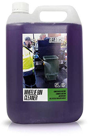 Trade Chemicals Wheelie Bin Cleaner 5L Relancer Anti-Bacterial Sanitizer (LAVENDER)