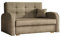 Mirjan24 Schlafsofa Viva Gold II mit Bettkasten, 2 Sitzer Polstersofa mit Schlaffunktion inkl. Kissen, Sofa, Sofagarnitur, Bettsofa, Wohnlandschaft, Farbauswahl (Paros 3)
