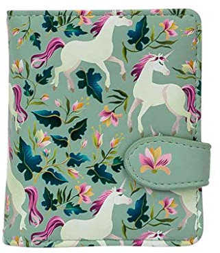 bb-Klostermann Geldbörse, versch. Designs 51165 (Einhorn grün)