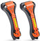 Luxtude Car Window Breaker and Seatbelt Cutter, Car Emergency Escape Tool with Glass Breaker Seat Belt Cutter, 2-in-1 Car Safety Hammer, Premium Carbon Steel Automotive Life Rescue Tools Kit, 2 Packs.