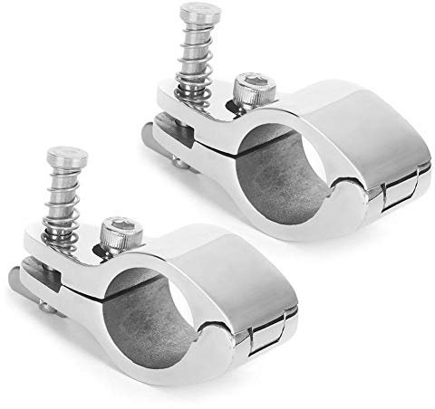 Jaw Slide 2 pezzi Bimini Top Hardware per barche Jaw Slide Pin per barche e pinze per barche Accessori nautici per barche(25mm)