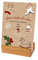 klotzaufklotz Adventskalender, Tischkalender mit 24 Motiven, wiederverwendbar aus Holz (Eiche) und Recycling Papier, natürliche dekorative Bilder